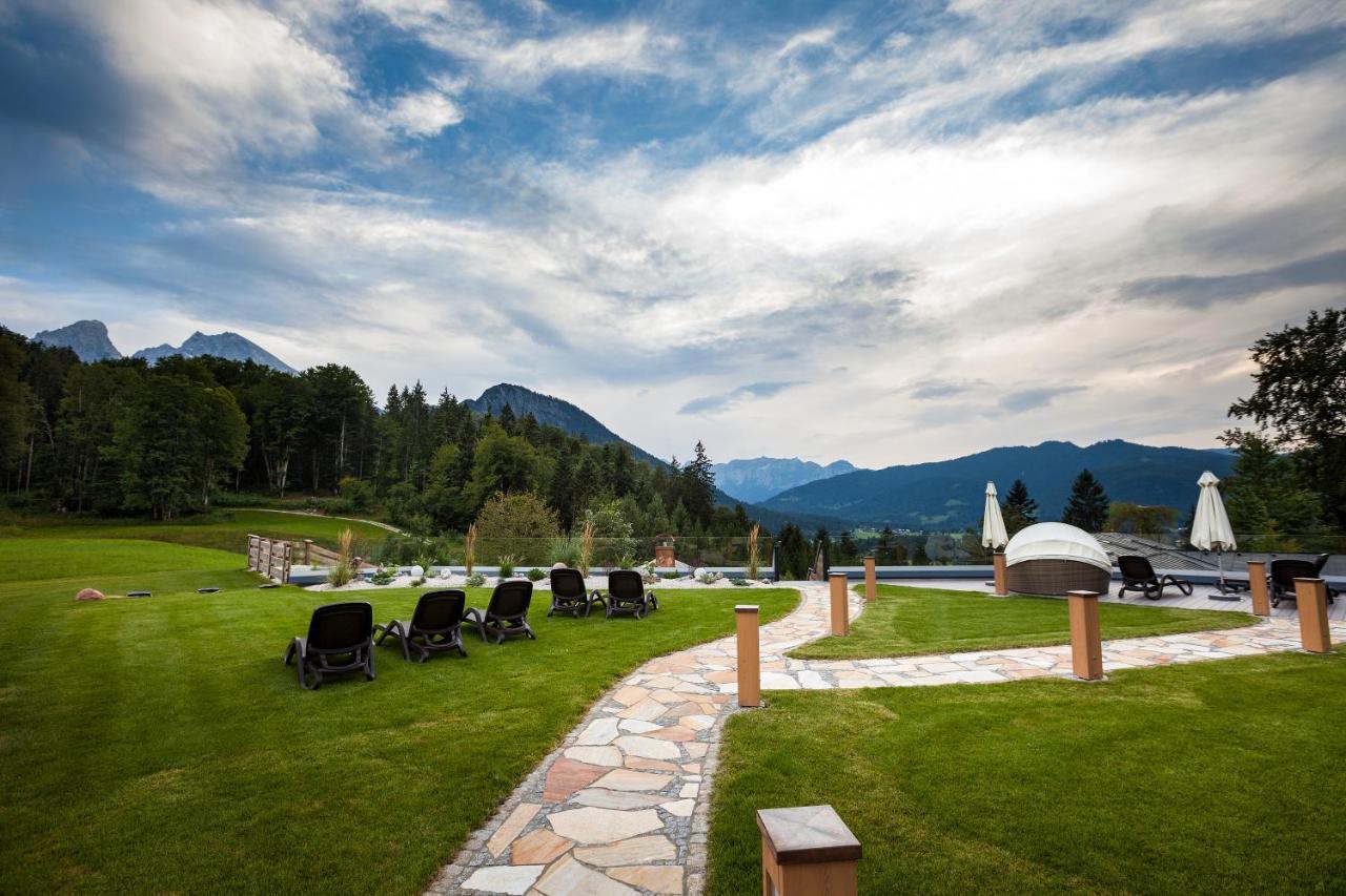 Alm- & Wellnesshotel Alpenhof Schonau am Konigssee Bagian luar foto