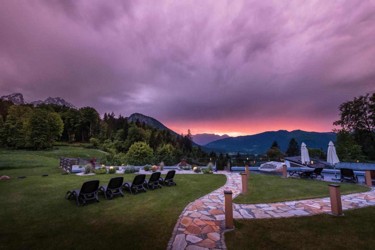 Alm- & Wellnesshotel Alpenhof Schoenau am Koenigsee Bagian luar foto